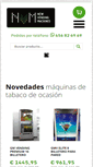 Mobile Screenshot of maquinasdetabaco.com